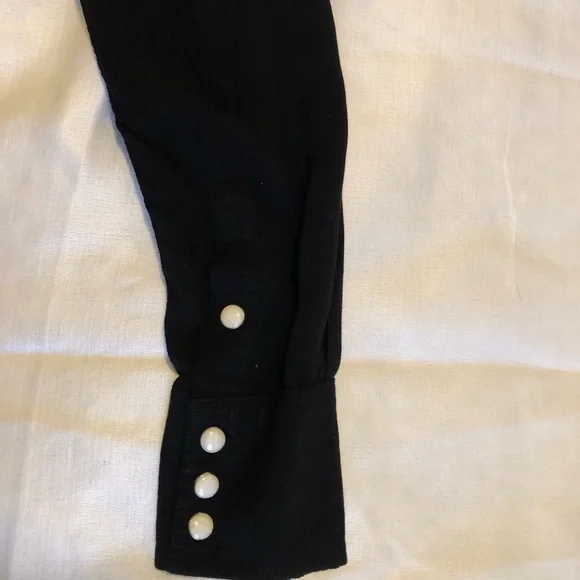 True Religion Black Button Down Shirt - Picture 8 of 15